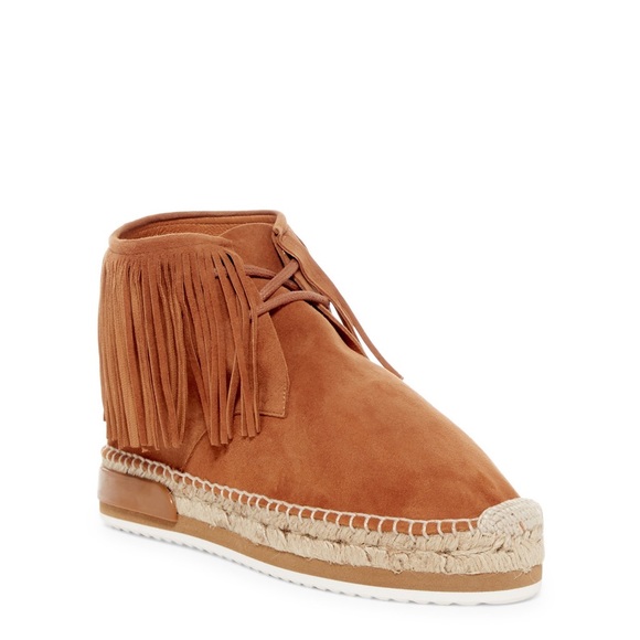 🔥⬇️ NWOT Miista Maya Fringe Espadrille Boot - Picture 4 of 12